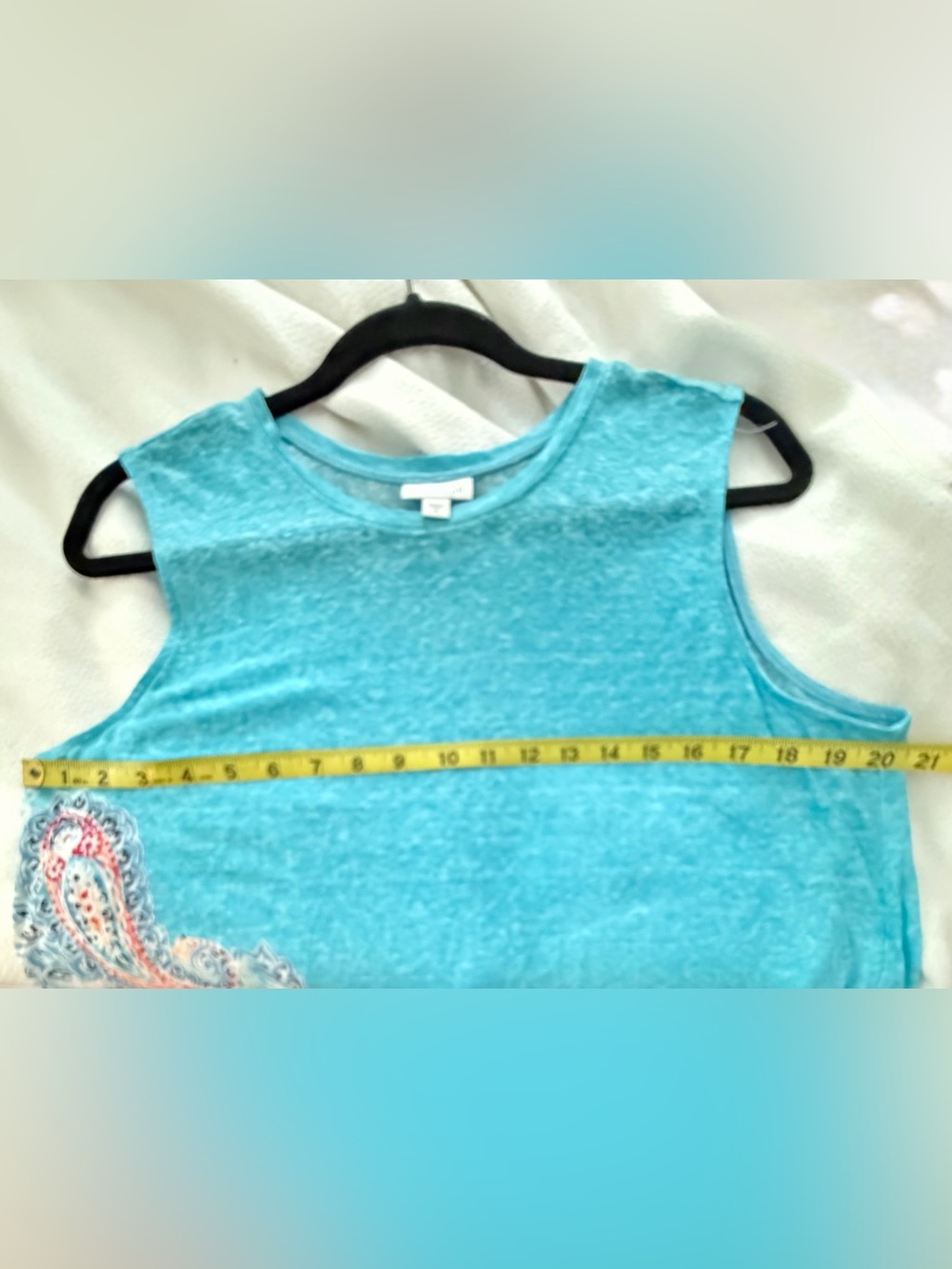 J.Jill love linen top - Picture 6 of 7
